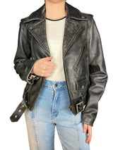 Chaqueta Cuero Biker