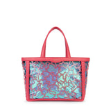 Bolsa mediana Kaos Shock Sequins azul