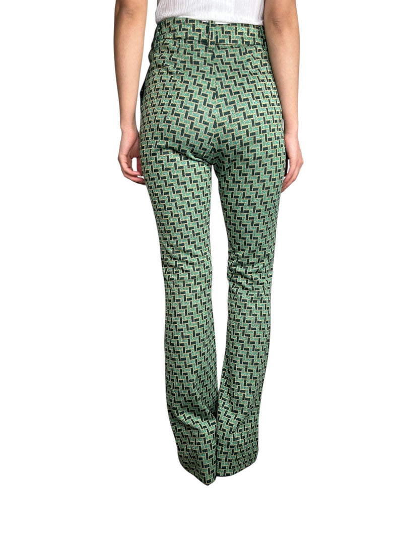 Pantalón Verde Fibras Metalizadas