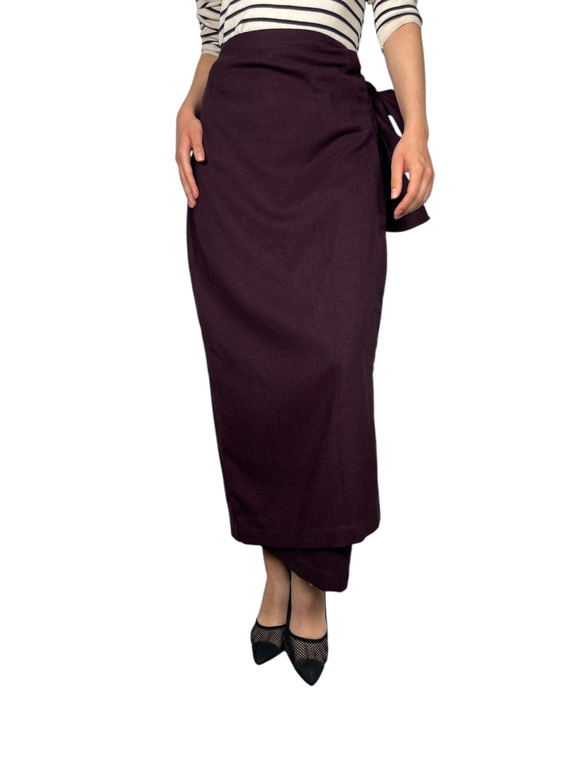 Falda Burdeo
