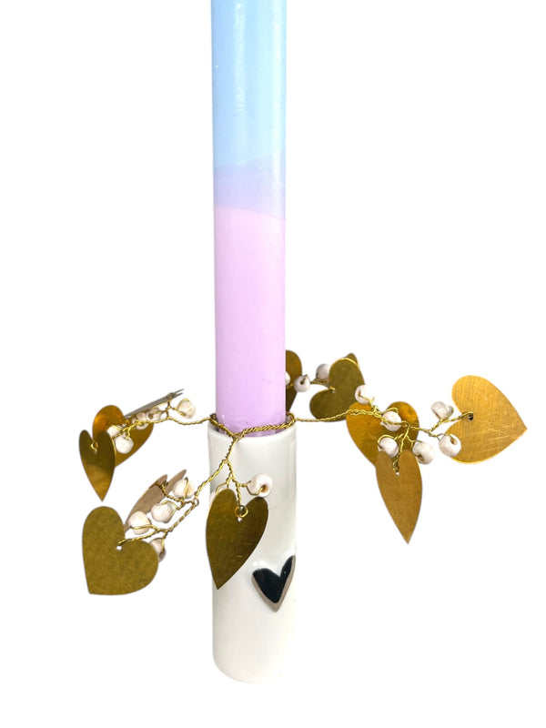 Candle Cuff Hearts