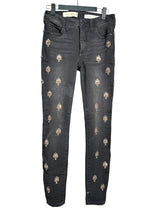 Jeans Bordado Pedrería