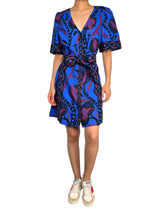 Vestido Estampado Cinturón