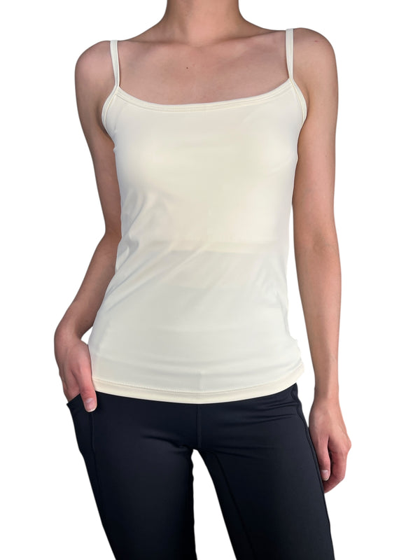 Polera Deportiva Crema