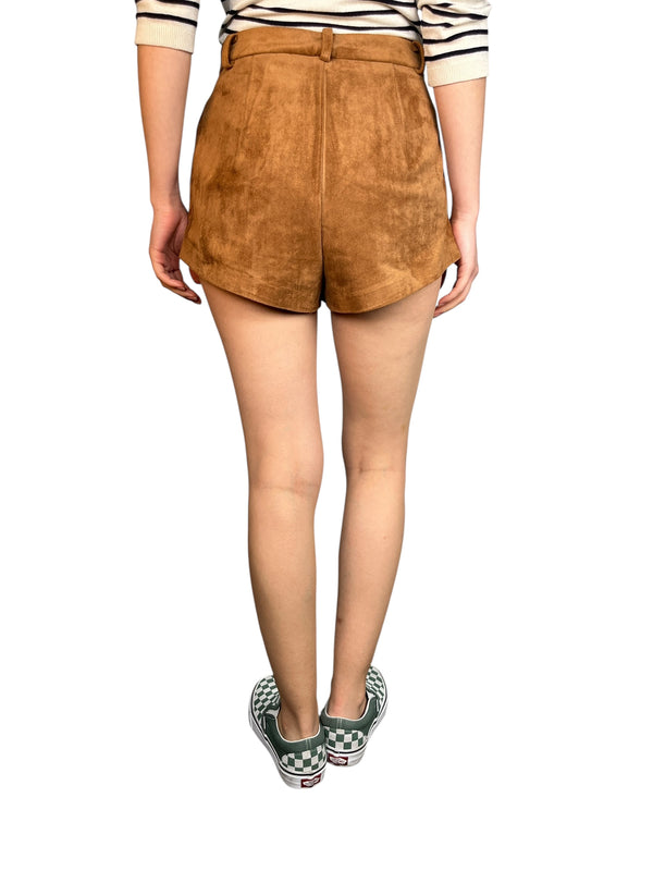 Short Efecto Gamuza