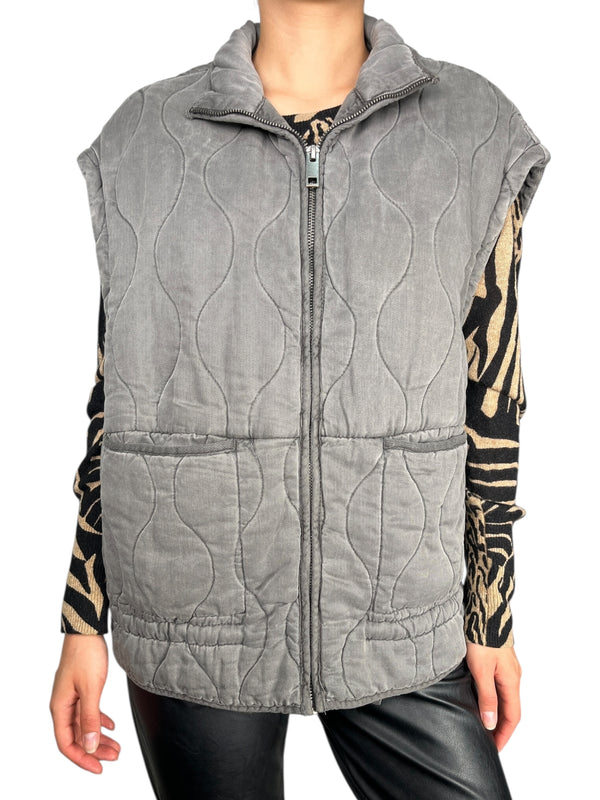 Chaqueta Acolchada Sin Mangas