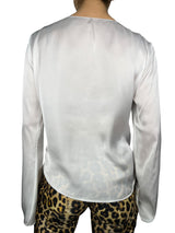 Blusa Fluida con Brillo Sutil