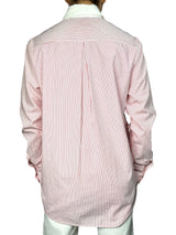 Camisa  Rayas Rojas Aplicaciones Cuello