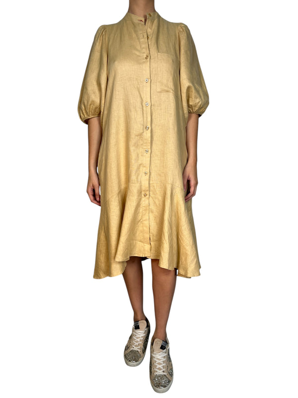 Vestido Camisero Lino