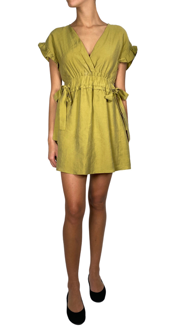 Vestido Mini Verde Olivo