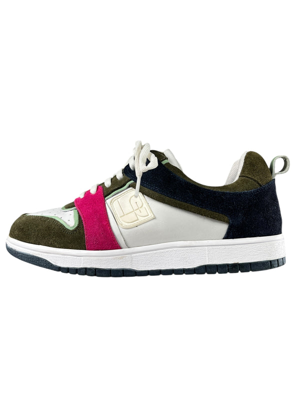 Zapatillas Detalles en Gamuza