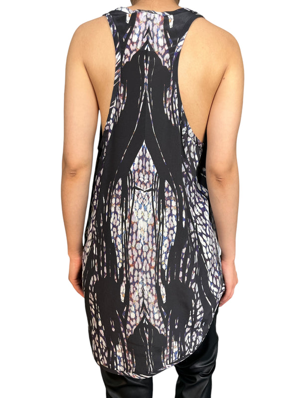 Blusa Seda Print