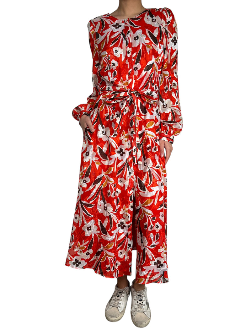 Vestido rojo maxi