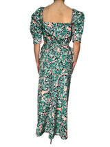 Vestido Flores Cut Out