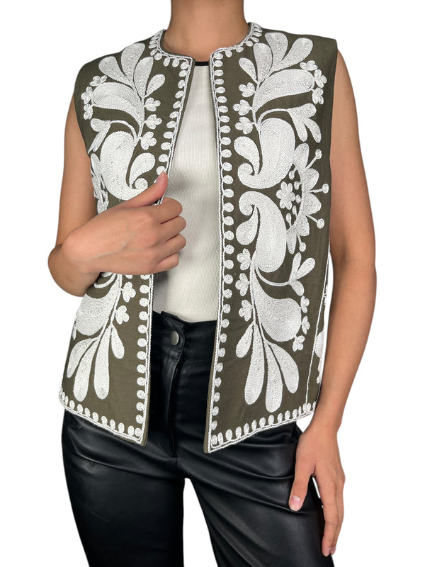 Gilet Bordado