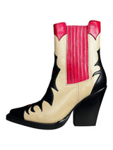 Botines Cowboy Retro Cuero