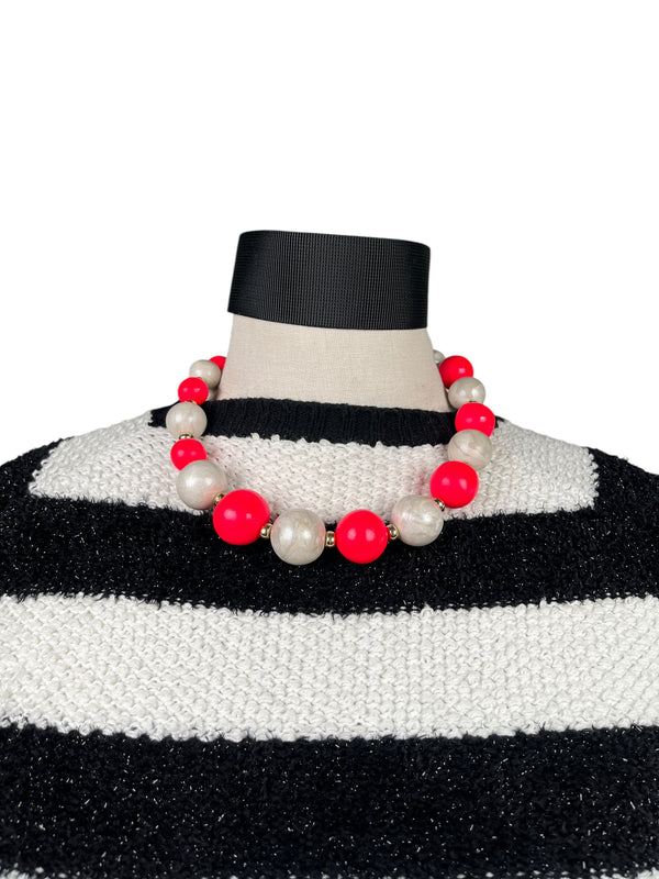 Collar Esferas Multicolor