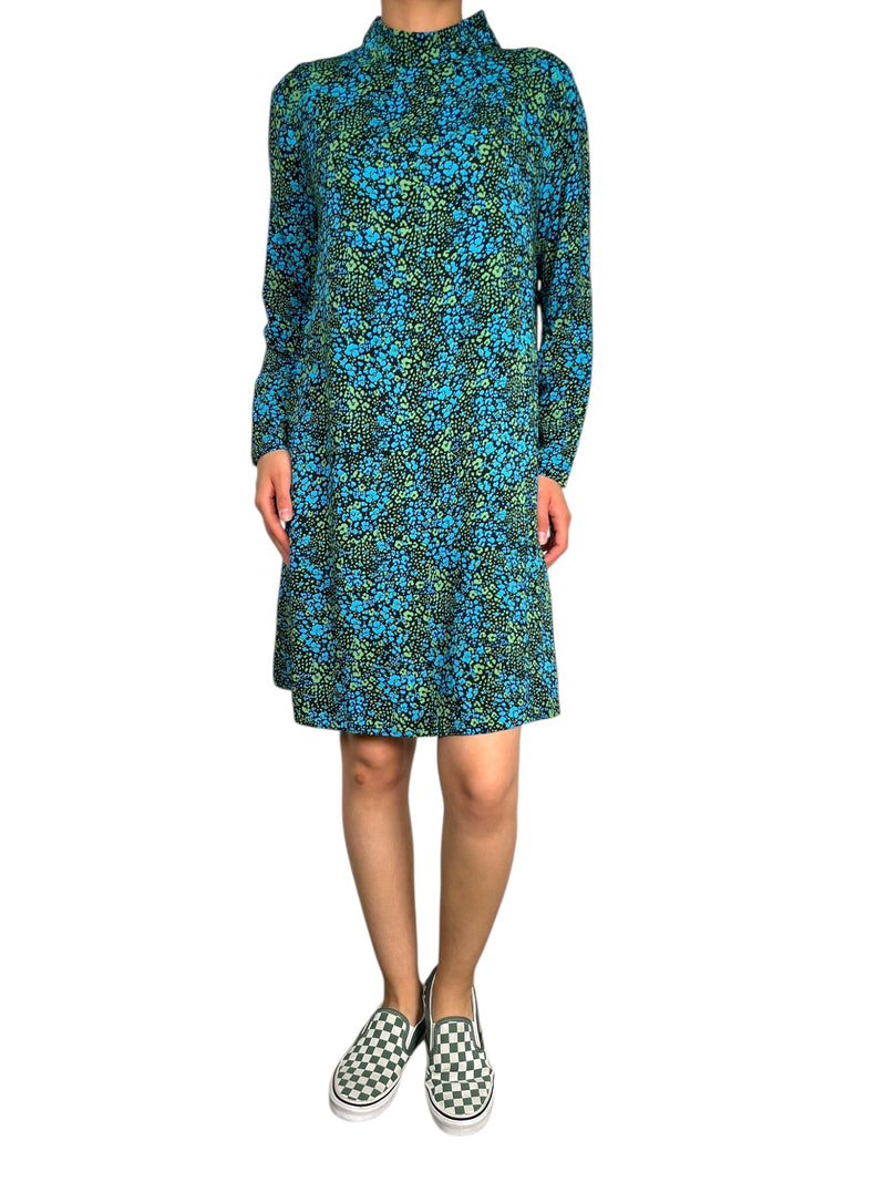 Vestido Viscosa Flores