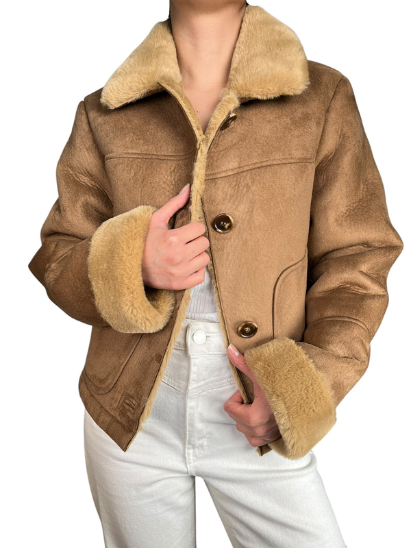 Chaqueta Camel