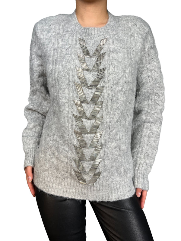 Sweater Braid Bling