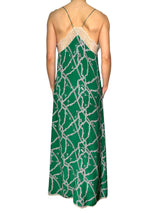 Vestido Seda Estampado