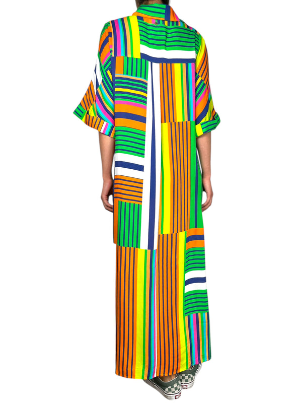 Vestido Camisero Multicolor