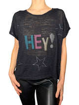 Remera Estampada Hey