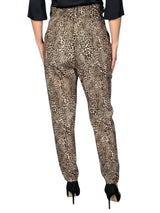 Pantalón Print Cintura Fruncida