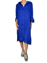 Vestido Camisero Lino