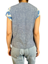 Gilet Jaspeado