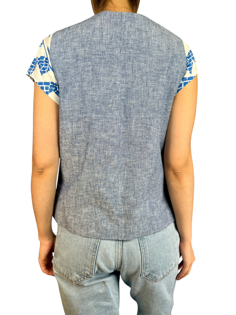 Gilet Jaspeado