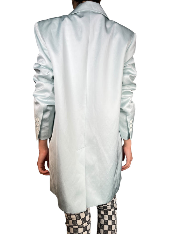 Blazer Viscosa Celeste