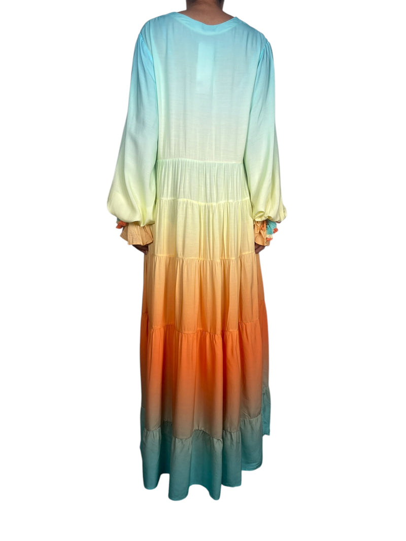 Vestido Viscosa Multicolor