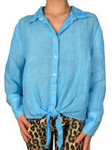 Camisa Nudo Lino