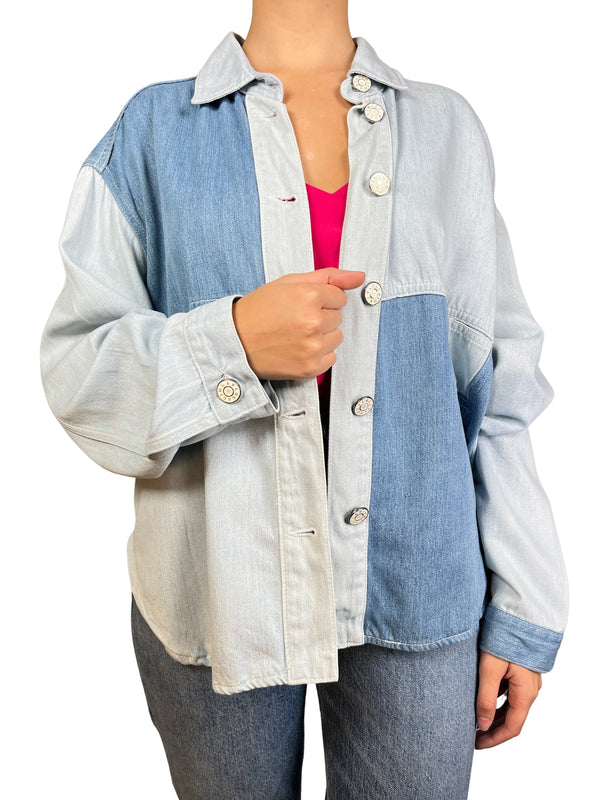 Sobrecamisa Denim