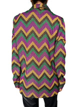 Blazer Ligero Fibras Metalizadas