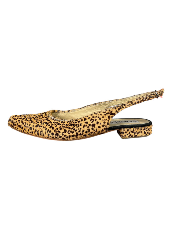 Flats Animal Print Pelo