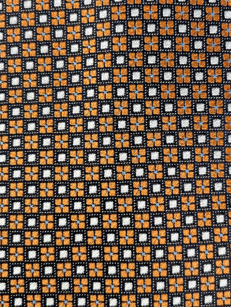 Corbata Seda Naranjo
