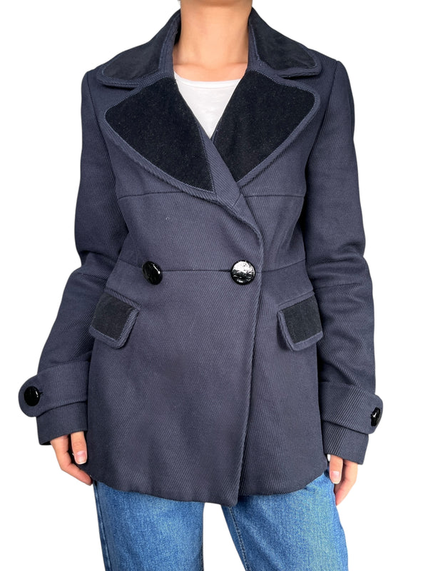 Chaqueta Cuello Velvet