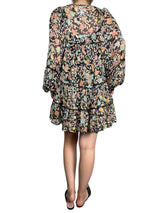 Vestido Flores Brillos