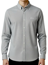 Camisa Micro Cuadros  Hombre