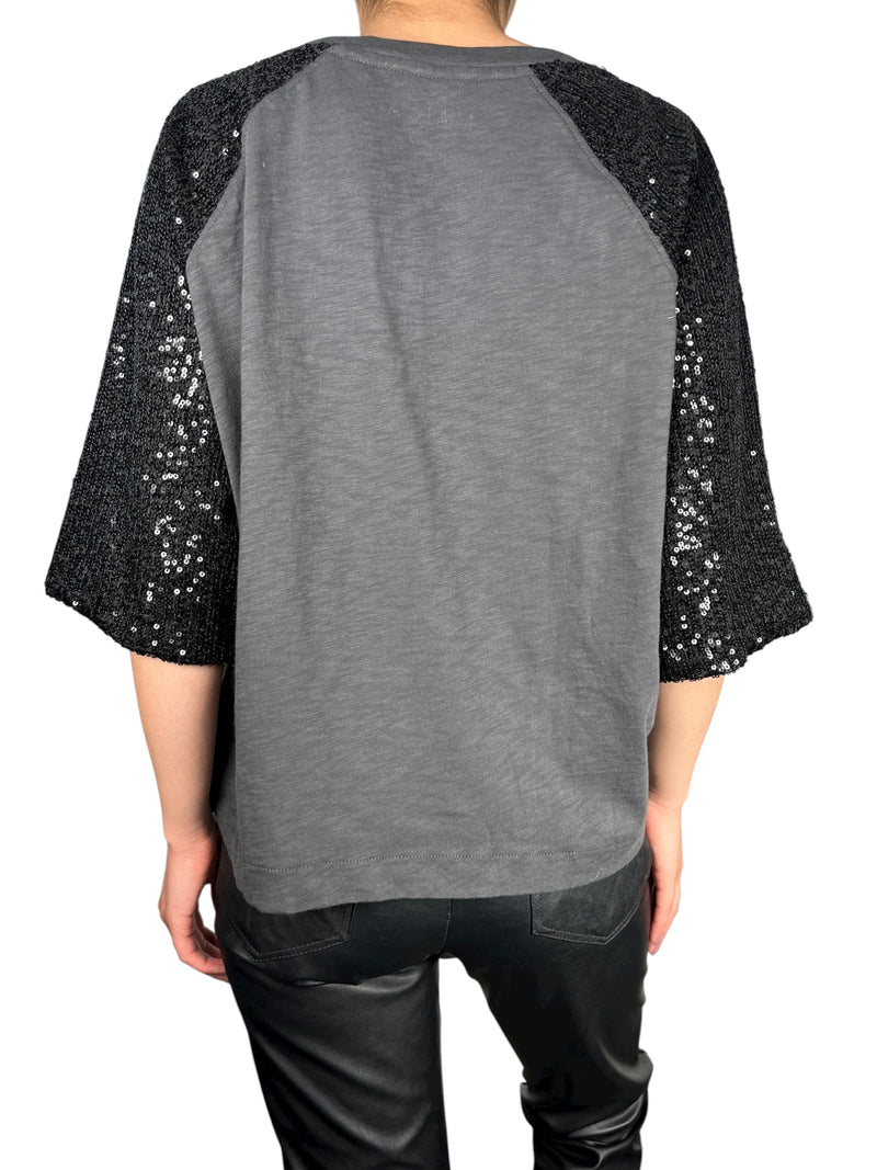 Polera Tigre Lentejuelas