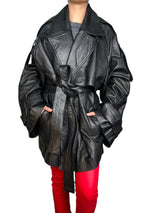 Chaqueta Cuero OVERSIZED