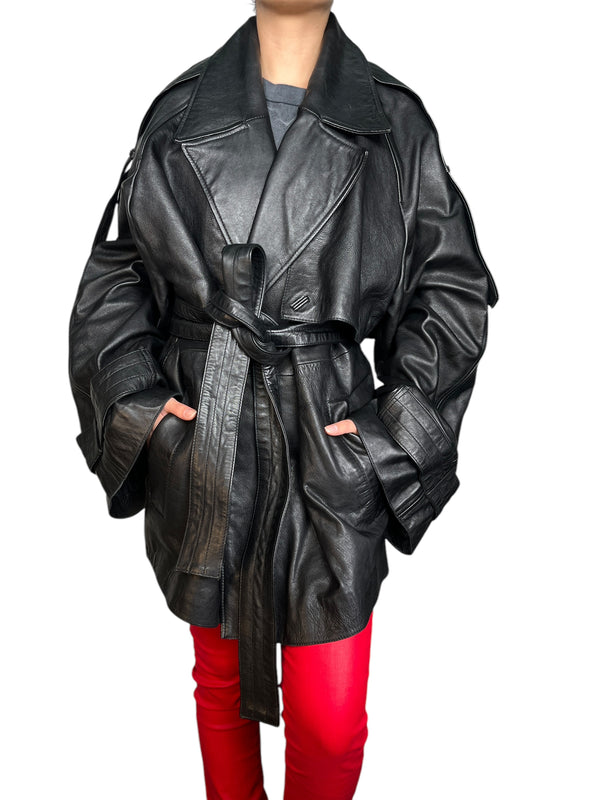 Chaqueta Cuero OVERSIZED