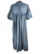 Vestido Mangas Abullonadas