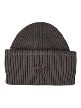 Gorro Beanie_Coffe Espresso Star Lana