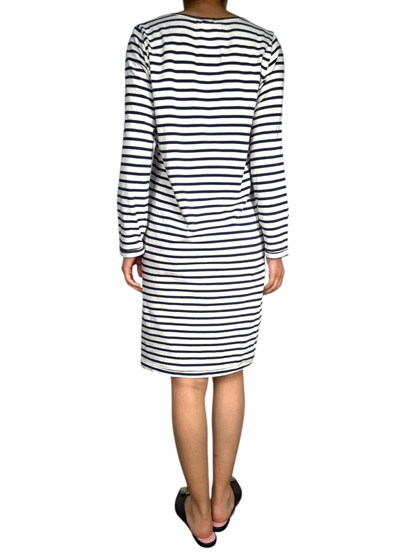 Vestido Manga Larga Rayas