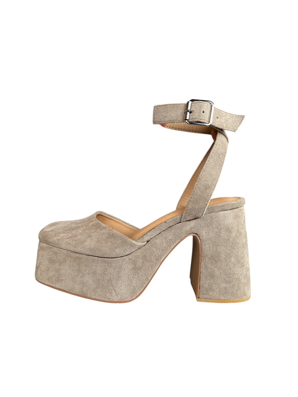 Sandalias Beige