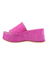 Sandalias Piel Lila