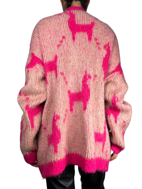 Cárdigan Rosado